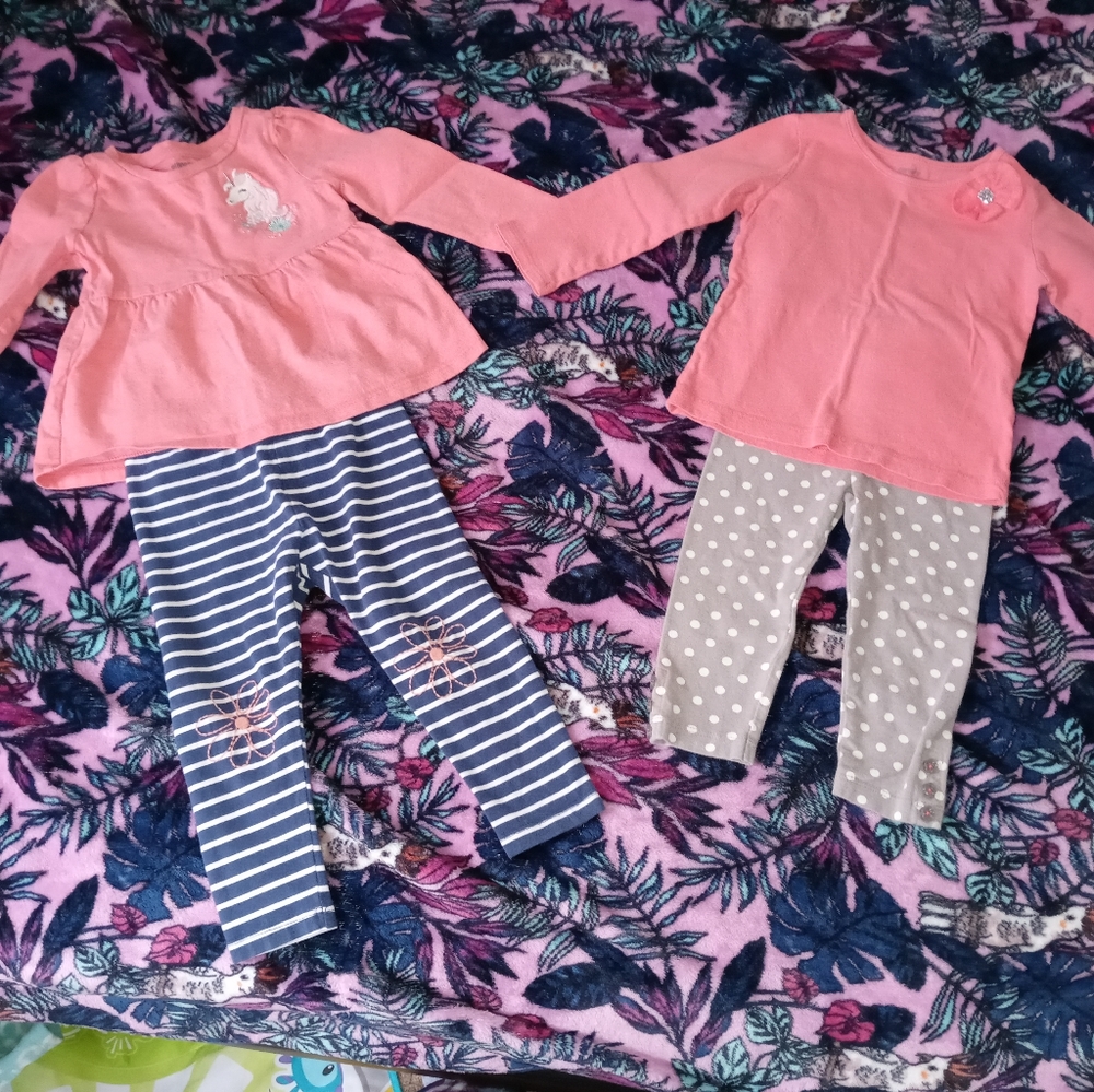 🍁Coral set- two outfits-FALL SALE- 3 for $30